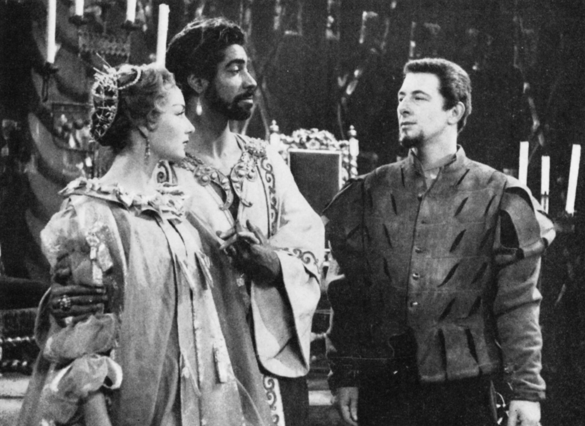 Three actors appear in Othello